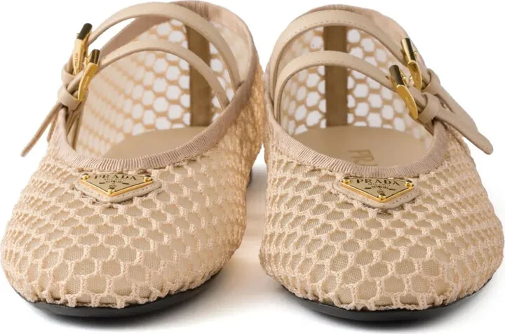 Mesh ballet flats - Image 5