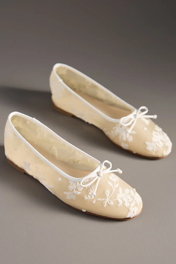 Mesh Ballet Flats - Image 2