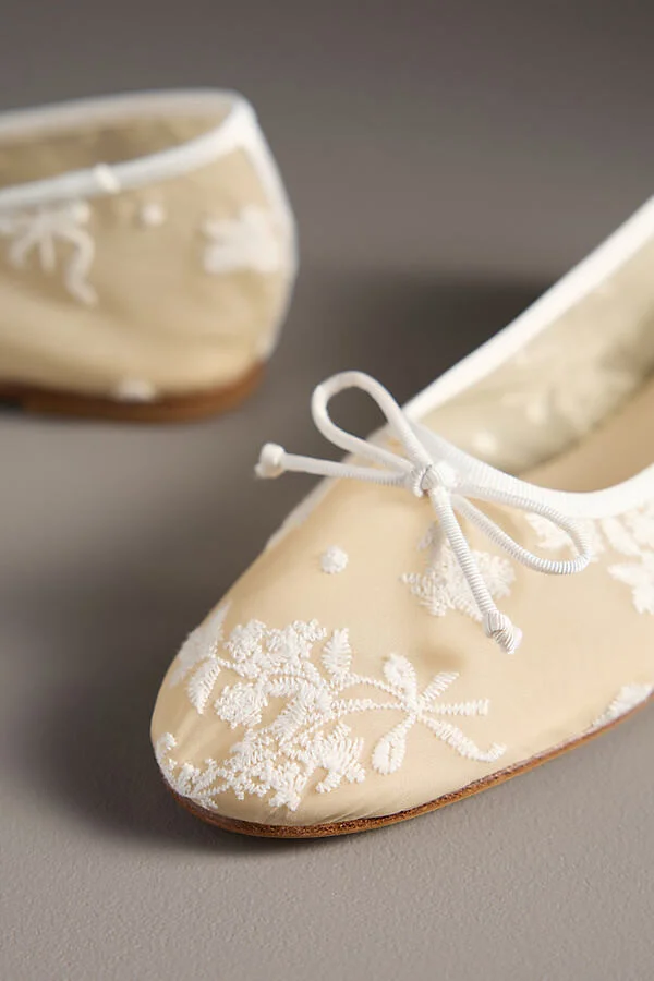 Mesh Ballet Flats - Image 3