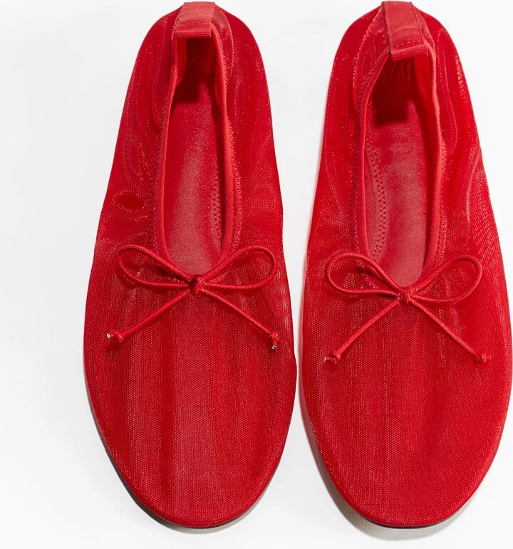 Mesh Ballet Flats