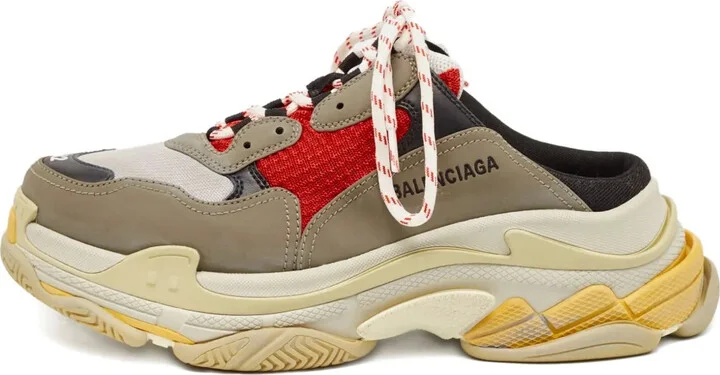Mesh Chunky-Sole Sneakers