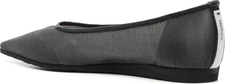 Mesh-Design Ballerina Shoes - Image 3