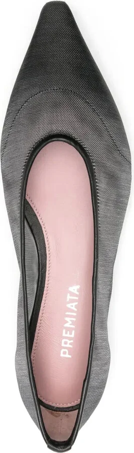 Mesh-Design Ballerina Shoes - Image 4