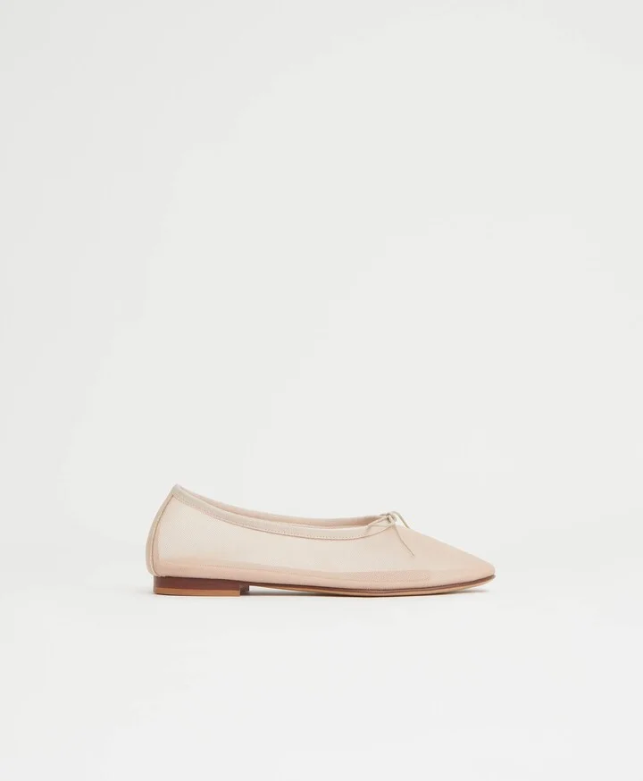 Mesh Dream Ballerina - Beige