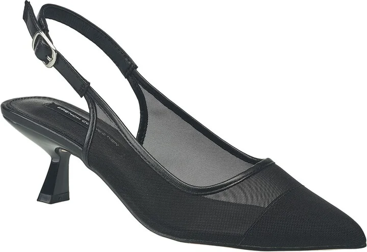 Mesh Flare Heel