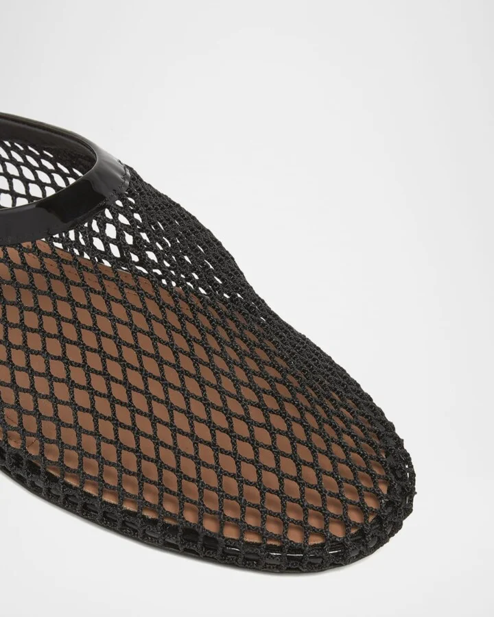 Mesh Flat Mules - Image 2