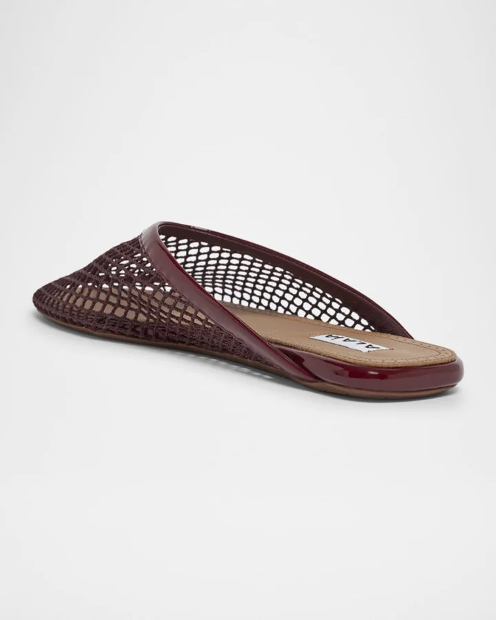 Mesh Flat Mules - Image 6