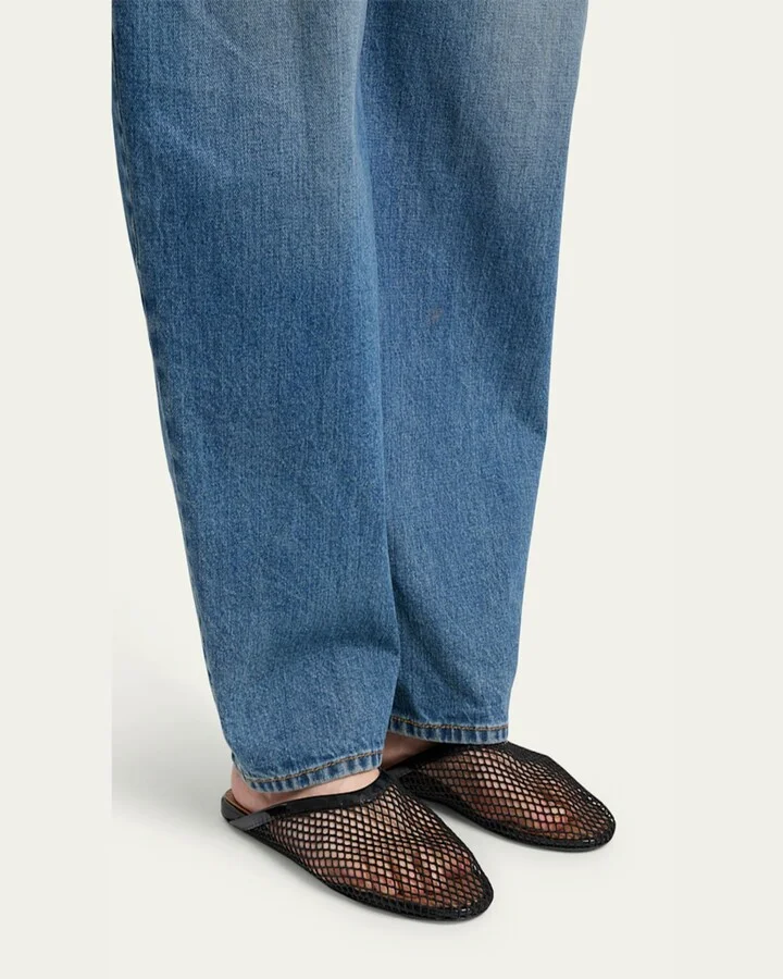 Mesh Flat Mules - Image 3