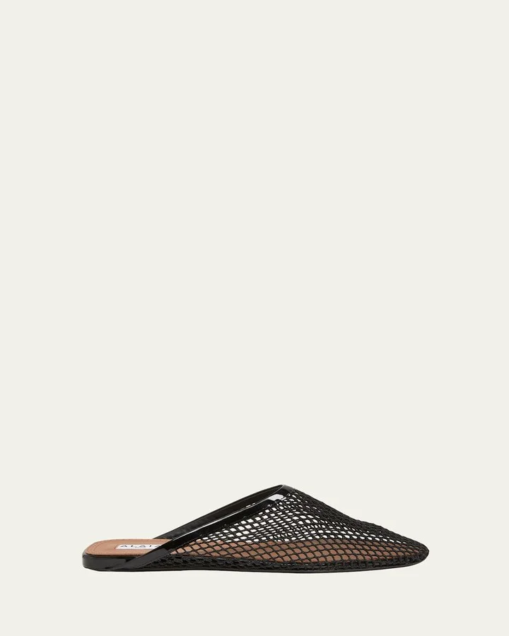 Mesh Flat Mules
