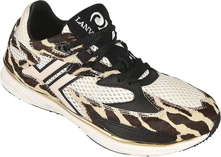 Mesh Lace-up Sneakers - Image 2