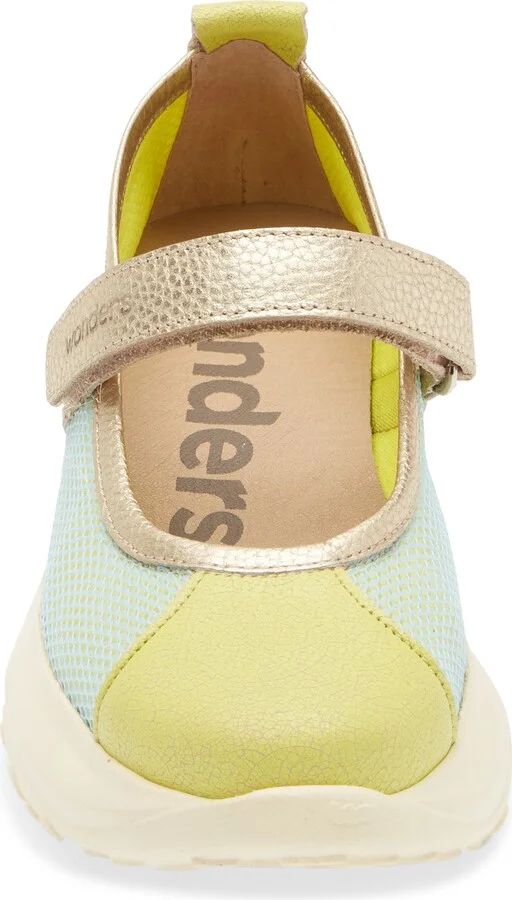 Mesh & Leather Flat - Image 4