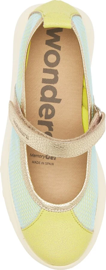 Mesh & Leather Flat - Image 5