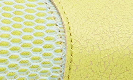 Mesh & Leather Flat - Image 7