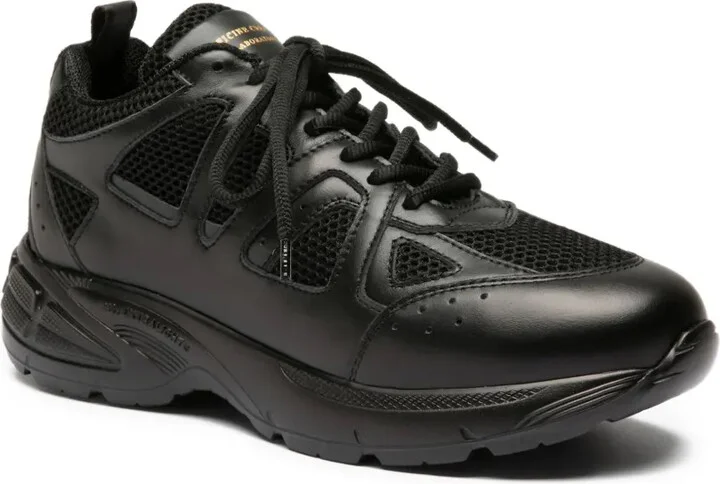 Mesh Leather Sneakers - Image 2