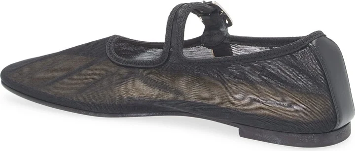 Mesh Mary Jane Flat - Image 2