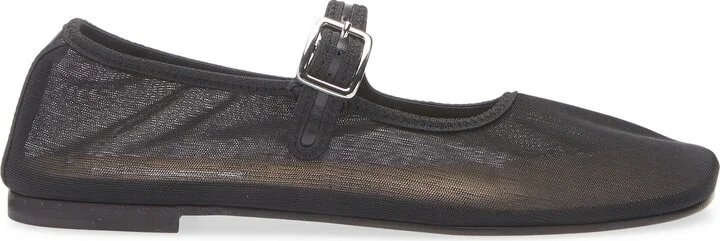 Mesh Mary Jane Flat - Image 3