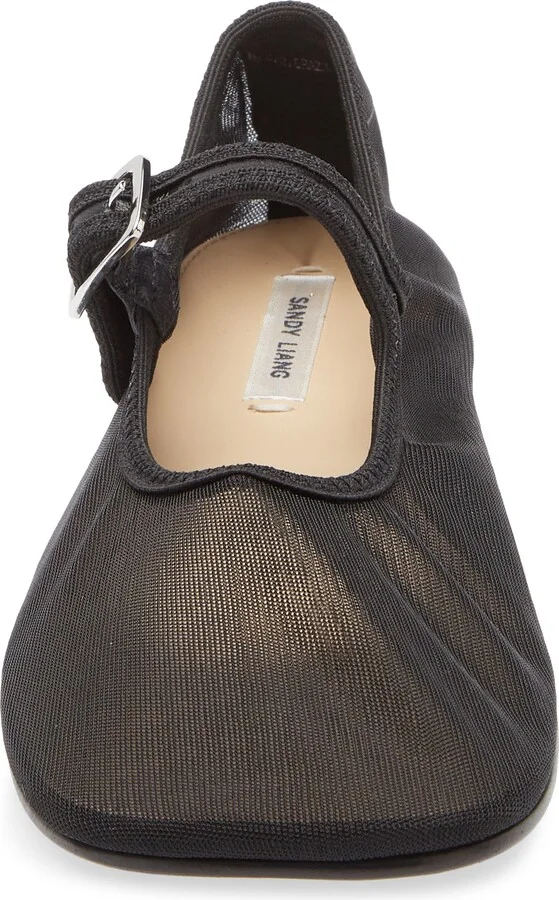 Mesh Mary Jane Flat - Image 4