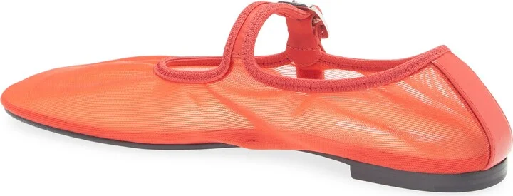 Mesh Mary Jane Flat - Image 8