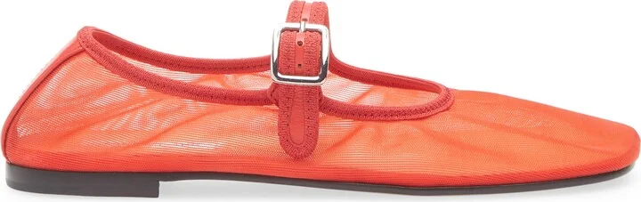 Mesh Mary Jane Flat - Image 9