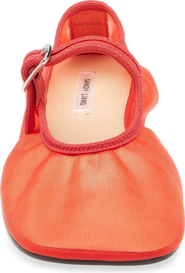 Mesh Mary Jane Flat - Image 10