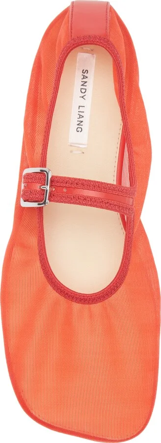 Mesh Mary Jane Flat - Image 11