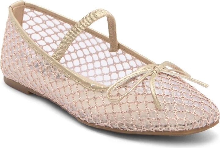 Mesh Mary Jane Flat