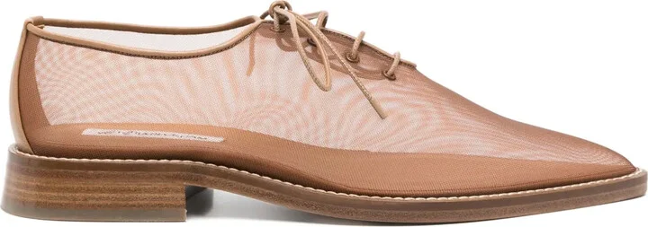 Mesh Oxford Shoes