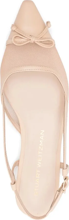 Mesh-Panel Ballet Flats - Image 4