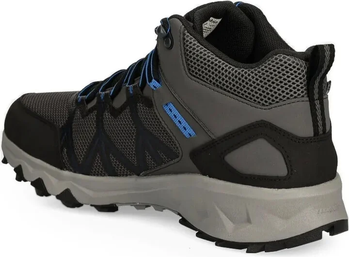 Mesh-Panel Lace-Up Hiking Boots - Image 2