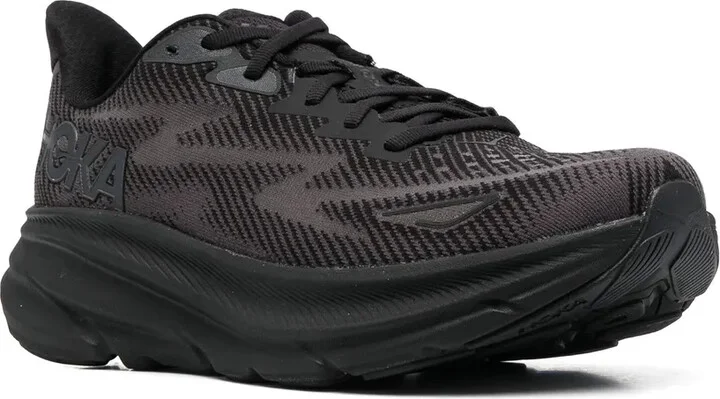 Mesh-Panel Lace-Up Sneakers - Image 2