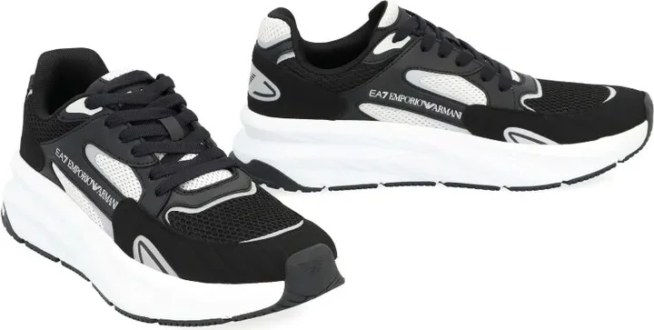 Mesh Panel Sneakers - Image 3