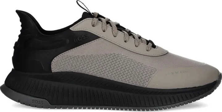Mesh-Panel Sneakers