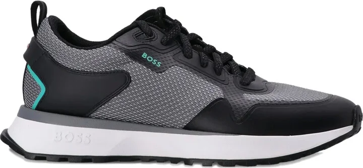Mesh-Panel Sneakers