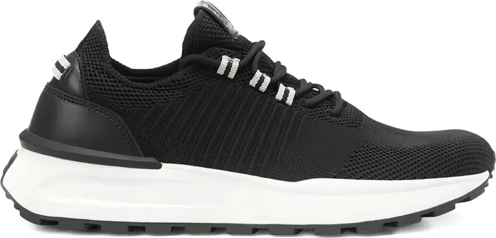Mesh-Panel Sneakers
