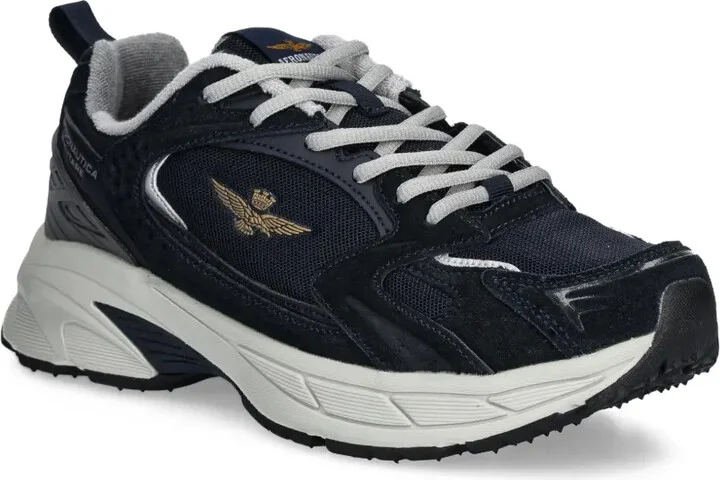 Mesh-Paneled Running Sneakers - Image 2
