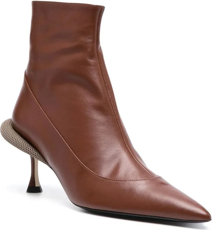 Mesh-Panelled 88mm Boots - Image 2