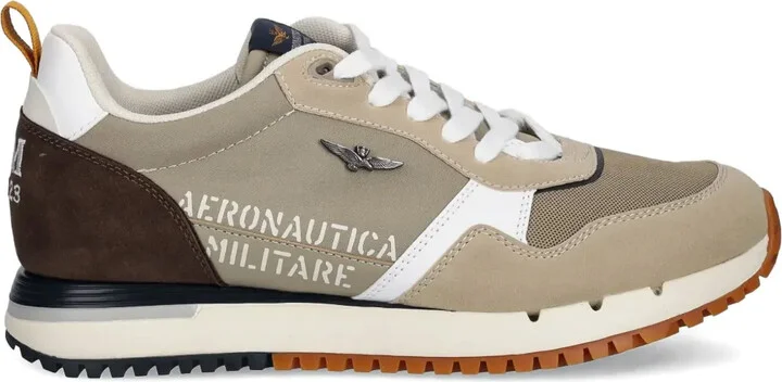 Mesh-Panelled Athletic Sneakers
