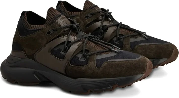 Mesh-Panelled Chunky Sneakers - Image 2