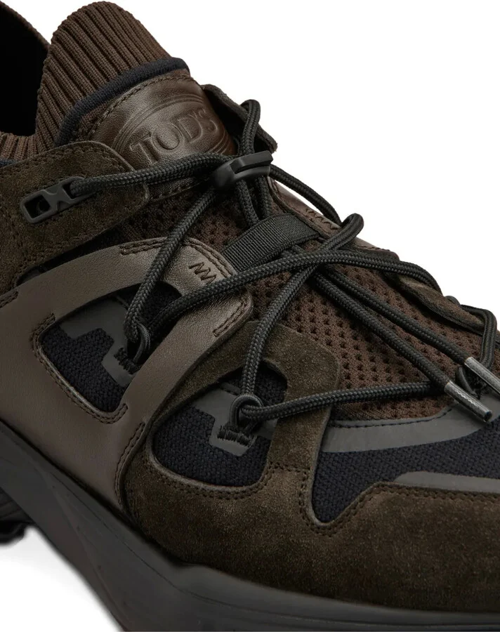 Mesh-Panelled Chunky Sneakers - Image 5