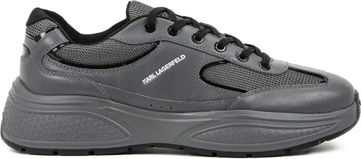Mesh-Panelled Chunky Sneakers
