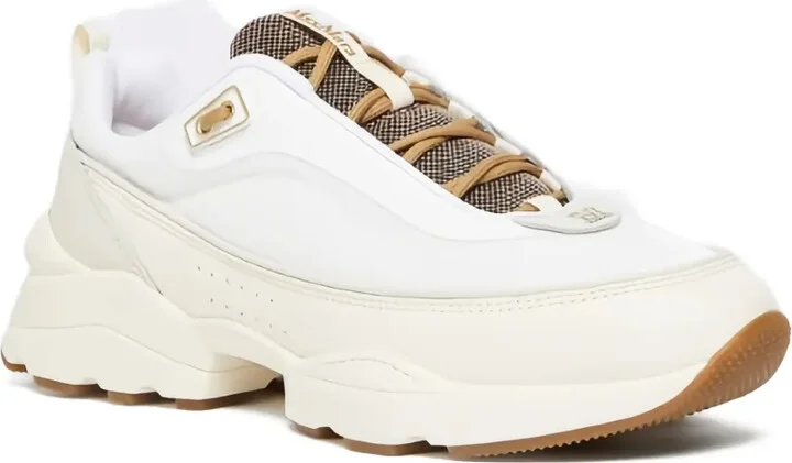 Mesh-Panelled Chunky-Sole Sneakers - Image 2