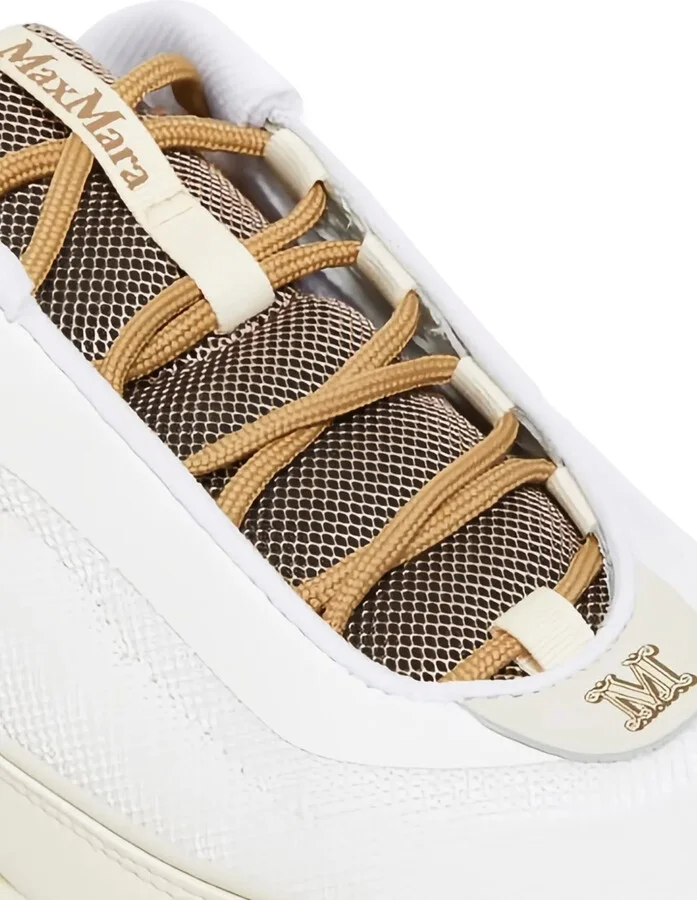 Mesh-Panelled Chunky-Sole Sneakers - Image 5