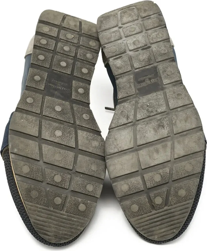 Mesh-Panelled Lace-Up Sneakers - Image 4