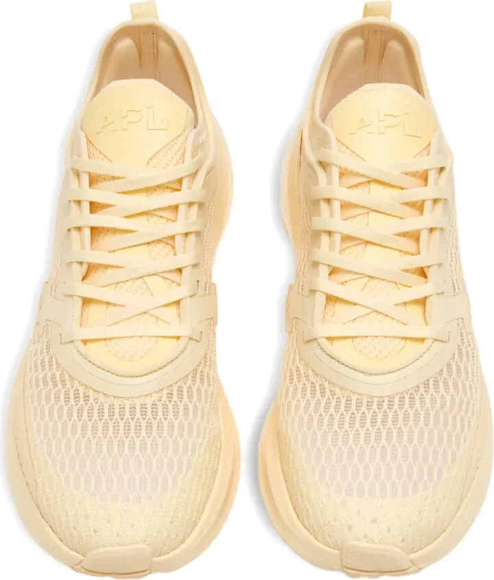 Mesh-Panelled Lace-Up Sneakers - Image 2