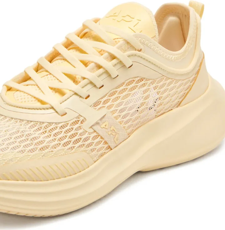 Mesh-Panelled Lace-Up Sneakers - Image 3