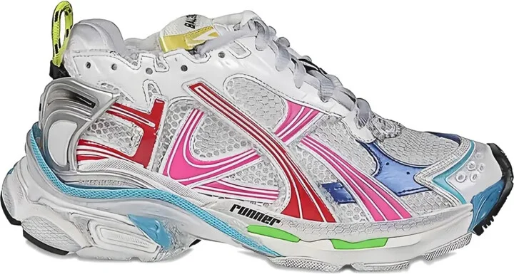 Mesh Panelled Runner Sneakers