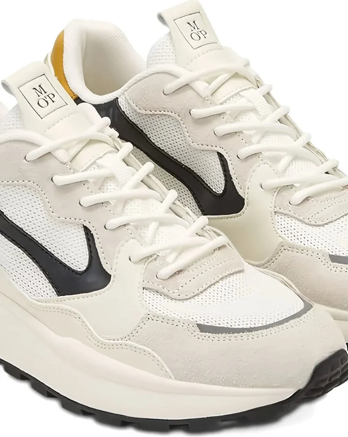 Mesh-Panelled Sneakers - Image 4