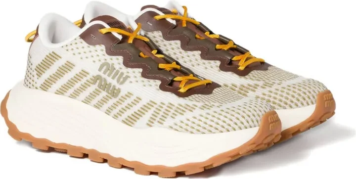 Mesh-Panelled Sneakers - Image 2