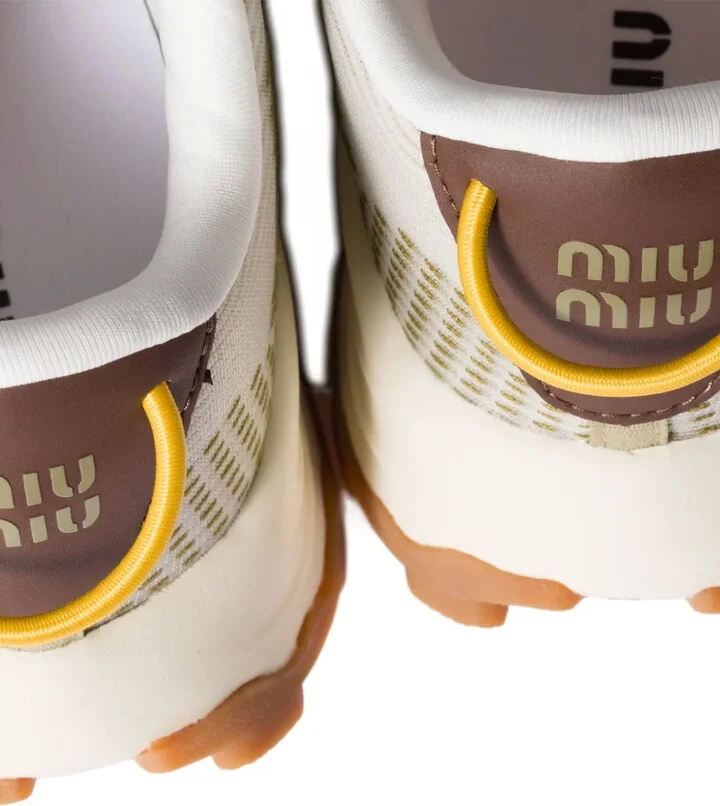 Mesh-Panelled Sneakers - Image 3