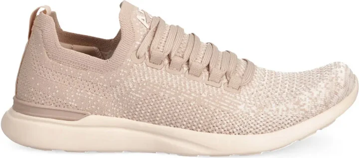 Mesh-Panelled Sneakers